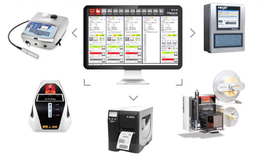 Software Integra Connect de Macsa ID para la gestión y conexión de equipos de producción