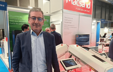 Innovaciones en codificación y trazabilidad en Empack Madrid 2023, tecnología láser Spark de Macsa ID